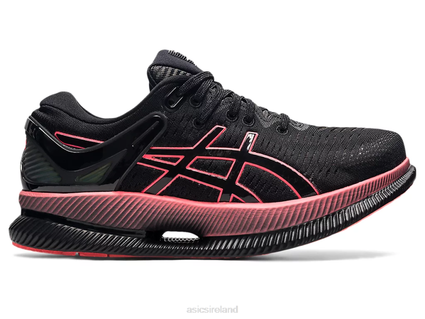 Asics Metaride 02V63887 Black Blazing Coral 02V63887 Empowering Athletes Everywhere Asics Ireland Unleash your inner athlete with asics runners ireland footwear